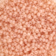 Rocailles 11/0 2 mm - Solgel - Brown 2 Dyed Alabaster x20g