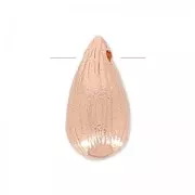 Goutte 9.5 mm doré rose HQ x1