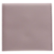 Pochette en similicuir avec bouton pression pour bijoux 80x80 mm - Lilas clair x1
