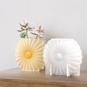 Moule en silicone pour réaliser un vase tournesol 3D 10x13 cm - Transparent x1|raw }}