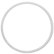 Anneau de montage et tissage rond 20 mm - Argenté x1|raw }}