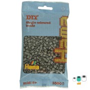 Perles à repasser Hama Midi 5 mm Gris souris (n°117) x 1000|raw }}