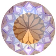 Cabochon rond Aurora A1088L Lotus 14 mm - Crystal Paradise Shine x1