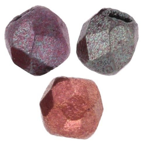 Facettes 2 mm véritable (True 2) - Purple Iris Gold x50