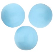 Sky Blue - Perles en verre tchèque rondes 8 mm - Opaque Sky Blue x20 Perles en verre tchèque rondes 8 mm - Opaque Sky Blue x20