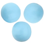 Perles en verre tchèque rondes 8 mm - Opaque Sky Blue x20