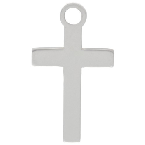 Breloques croix 13x7.5 mm - Argent 925 x5