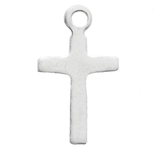 Breloque croix 11.5x6.2 mm - Argent 925 x1