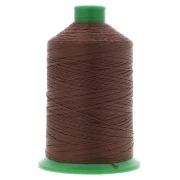Fil en polyester Vega taille 40 - Chocolat n°841 x600m