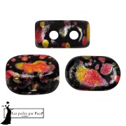 Perles en verre Lipsi® par Puca® 4x6 mm - Enamel Orange x10g|raw }}