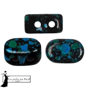 Perles en verre Lipsi® par Puca® 4x6 mm - Enamel Turquoise x10g