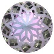 Cabochon rond Aurora A1088L Lotus 10 mm - Crystal Vitrail Light x1