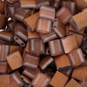 Miyuki Tila Beads 5x5x1.9 mm TL-55027 - Crystal Sunset Mat x10g|raw }}