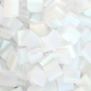 Miyuki Tila Beads 5x5x1.9 mm TL-55107 - Crystal AB Full Mat x10g