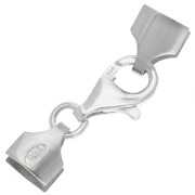 Fermoir mousqueton 11 mm pour Miyuki 11/0 4 rangs - Argent 925 x1|raw }}