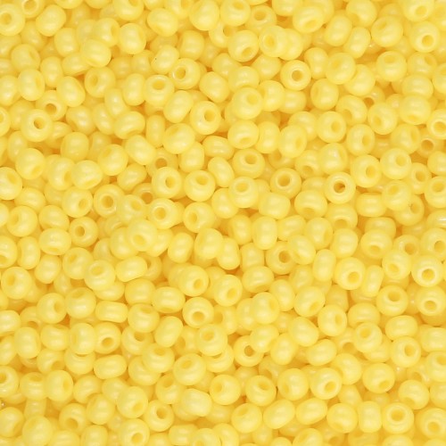 Preciosa Perles rocailles 11/0 2 mm - Terra Intensive - Yellow x20g