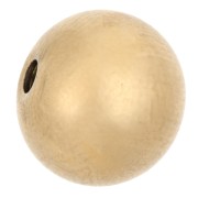 Perles rondes 10 mm - Acier inoxydable Doré 316F x4