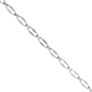 Chaine maille fantaisie 7 mm - Acier inoxydable 304 x50cm