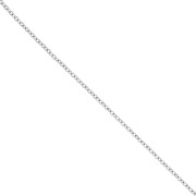 Chaîne maille Forçat limée 1.9 mm - Acier inoxydable 316L x1m