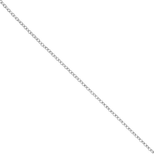 Chaîne maille Forçat limée 1.9 mm - Acier inoxydable 316L x1m