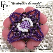 Perle coeur en verre 16x15 mm - Opaque Rose x1