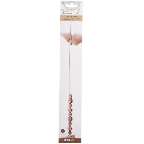Aiguille à perler 25 cm avec chas en crochet x1