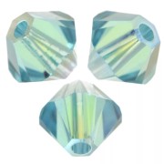 Toupies en cristal PureCrystal 5328 4 mm - Light Turquoise Shimmer 2X x1440