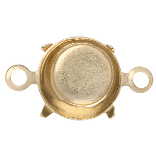 Serti griffe intercalaire pour cabochon PureCrystal 1028/1088 8 mm - Doré x1