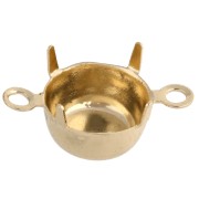 Serti griffe intercalaire pour cabochon PureCrystal 1028/1088 8 mm - Doré x1