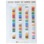 Perles - Nuancier Miyuki Rocailles 6/0 (n°866/R/1-3) - Planches 1 - 2 et 3 Nuancier Miyuki Rocailles 6/0 (n°866/R/1-3) - Planches 1 - 2 et 3