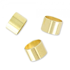 Tubes poussoirs pour cordons 3 mm light gold HQ x10