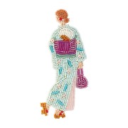 Kit Miyuki pour création de broche - Omatsuri x1