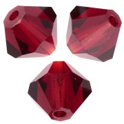Perles toupies Preciosa - Rondelle Bead 5 mm - Vivid Siam x12|raw }}