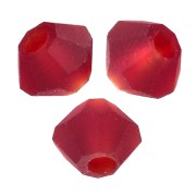Perles toupies Preciosa - Rondelle Bead 3 mm - Vivid Siam Matt x30|raw }}