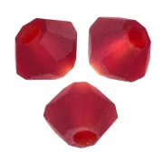 Perles toupies Preciosa - Rondelle Bead 3 mm - Vivid Siam Matt x30