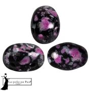 Perles en verre Samos® par Puca® 5x7 mm - Enamel Pink x10g