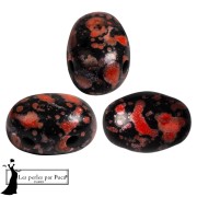 Perles en verre Samos® par Puca® 5x7 mm - Enamel Red x10g|raw }}