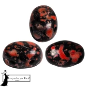 Perles en verre Samos® par Puca® 5x7 mm - Enamel Red x10g