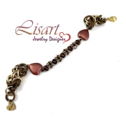 Perles en verre Samos® par Puca® 5x7 mm - Enamel Red x10g