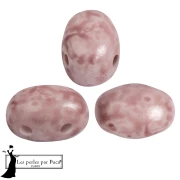 Perles en verre Samos® par Puca® 5x7 mm - Mishmash Topaz x10g