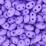 MiniDuo 2x4 mm Opaque Violet Silk Mat x10g