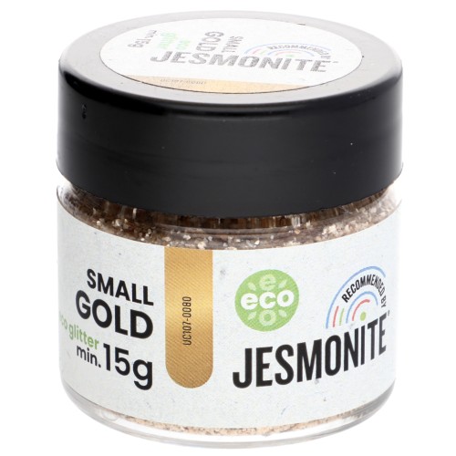 Paillettes eco glitter en flacon - Jesmonite - Small Gold x15g