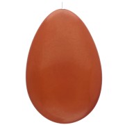 Terracotta - Perle goutte semi percée 50x33 mm en résine - Terracotta x1 Perle goutte semi percée 50x33 mm en résine - Terracotta x1