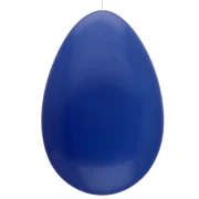 Perle goutte semi percée 50x33 mm en résine - Bleu royal x1