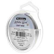 Fil rond 0.81 mm Artistic Wire - Acier inoxydable 304 x13.7m|raw }}