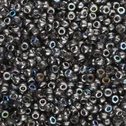 Rocaille Miyuki 11/0 55024 - Crystal Graphite Rainbow x8g