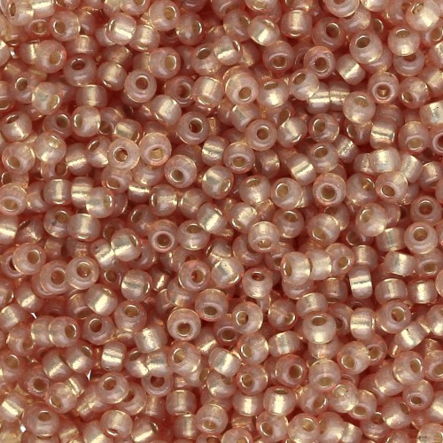 Rocaille Miyuki Duracoat 11/0 4243 - Dyed Topaz Gold Silver Lined x8g