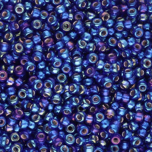 Rocaille Miyuki 11/0 1020 - Cobalt AB Silver Lined x8g
