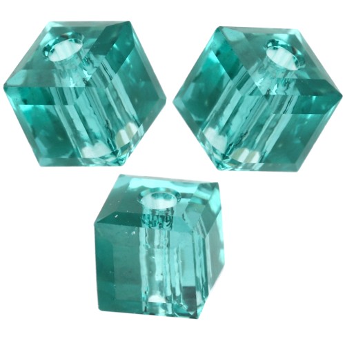 Cube PureCrystal 5601 6 mm - Reinvented Caribbean Green x1