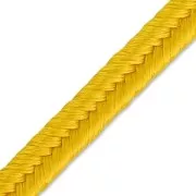 Soutache viscose rigide fabrication française 3,5 mm Tournesol x5 m